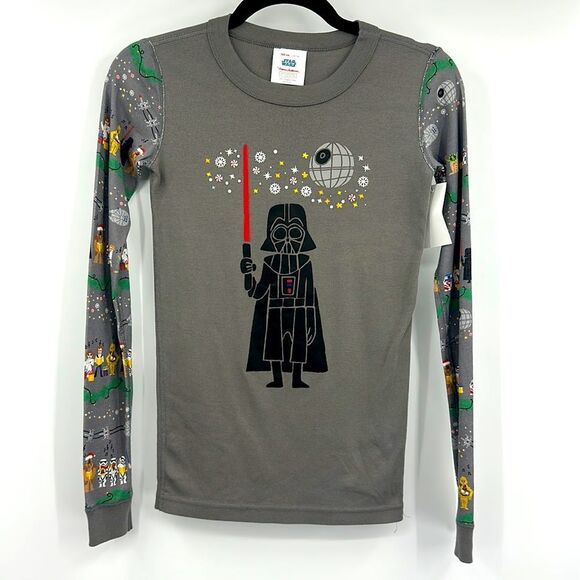 Hanna Andersson Star Wars Darth Vader‎ PJ Top Only Sz 160cm (14) - Picture 1 of 5